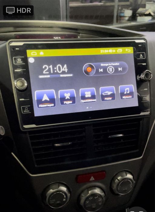 Магнітола Андроїд 9" QLED,приборки цифрові, на будь-який авто,камери