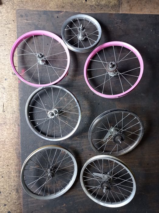 Koła 16 cali 3 komplety plus 12 cali