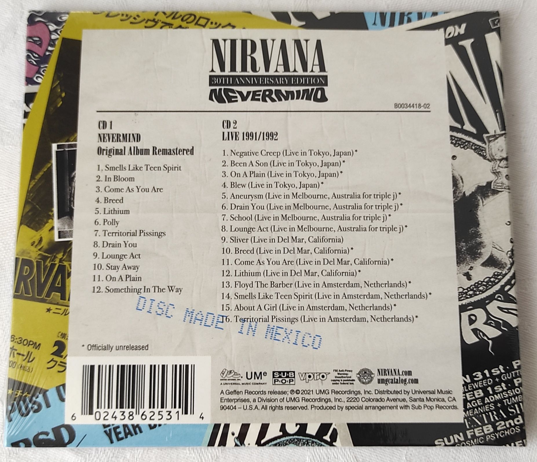 Nirvana - Nevermind 2CD Deluxe