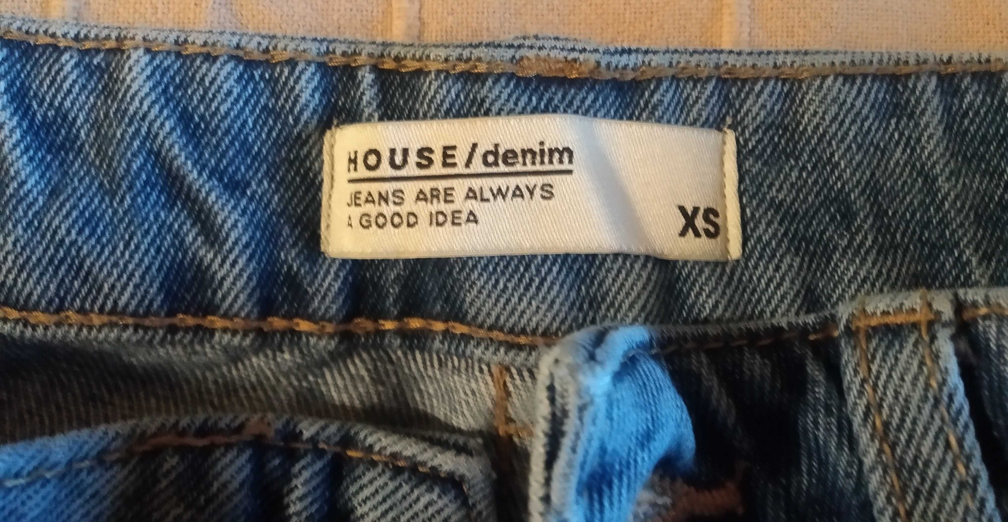 Spodenki jeansowe damskie House r. XS