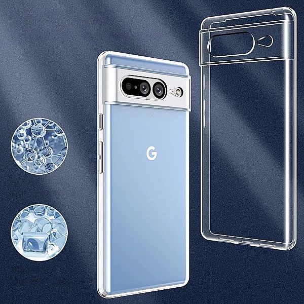 Ultra Clear 0.5mm etui Google Pixel 7 żelowy pokrowiec na tył plecki p