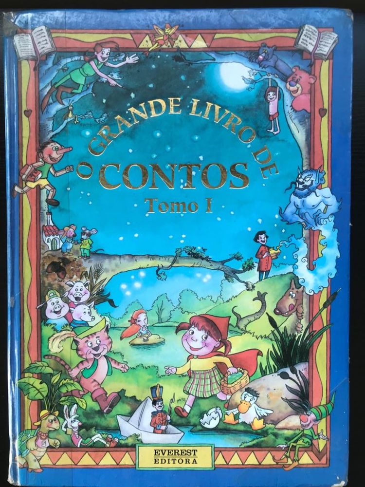 Livro de Contos e Livros didaticos para crianças