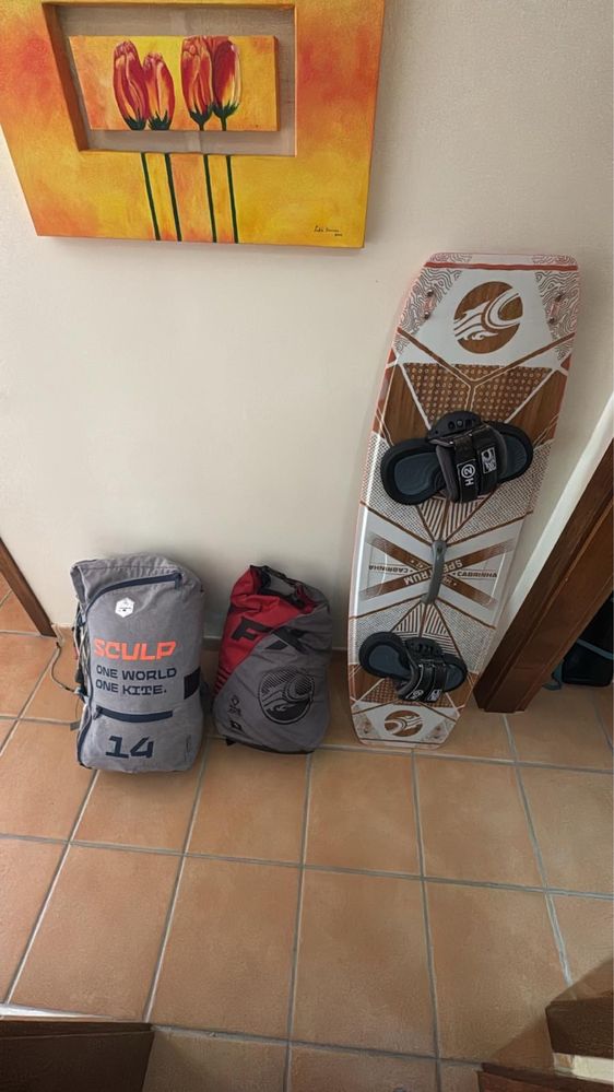 Kitesurf pack perfect conditions