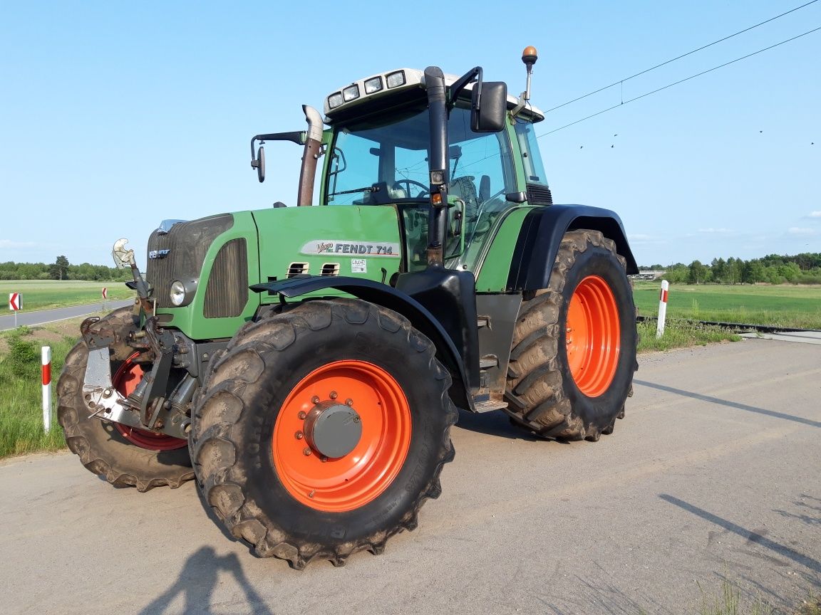 Ciągnik rolniczy Fendt vario 714 tms