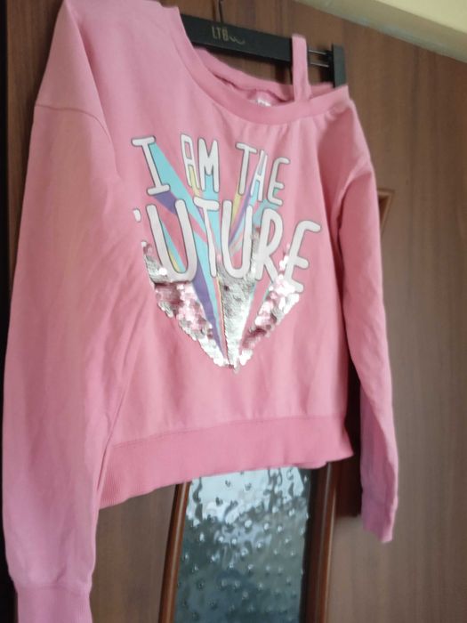 Okazja bluza Pepco różowa 152 modna