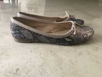 Sabrinas rosa e cinza snake print n 39