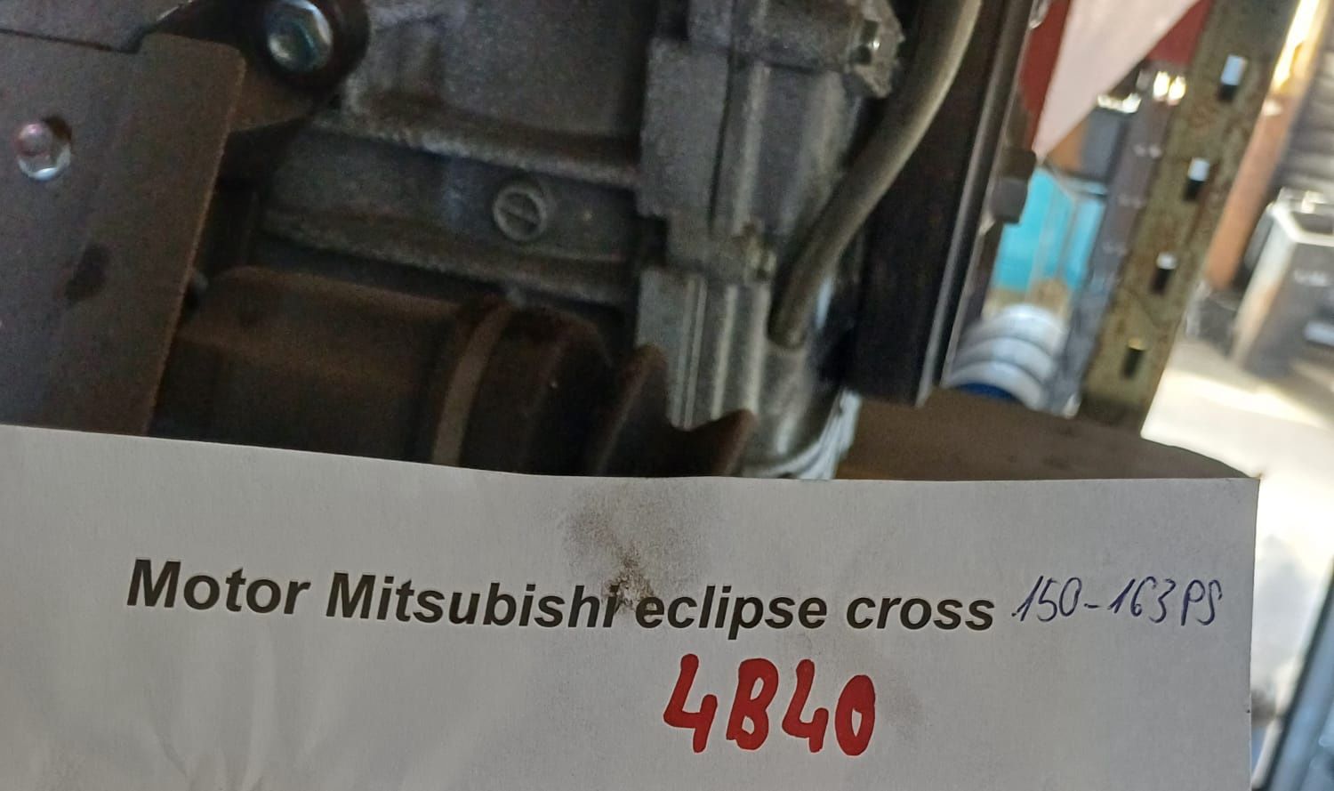 Silnik ze skrzynią biegów Mitsubishi Eclipse Cross 2017 - 20 1.5 benz.