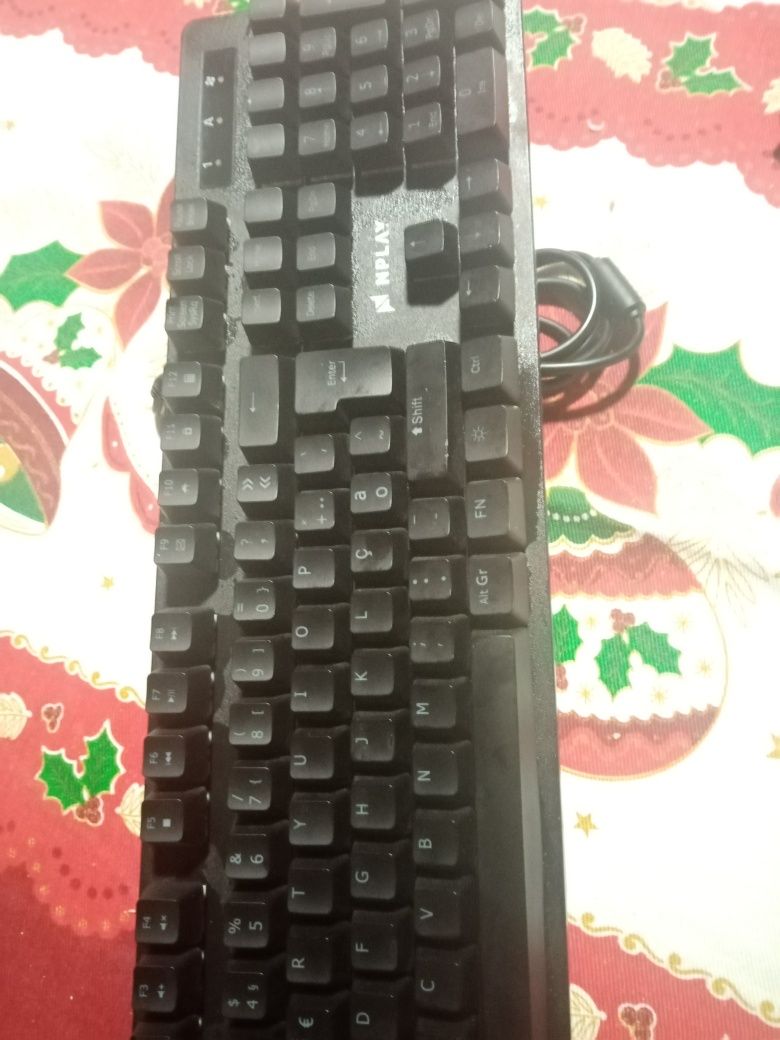 Teclado mecânico NPLAY conquer 2.0 gaming