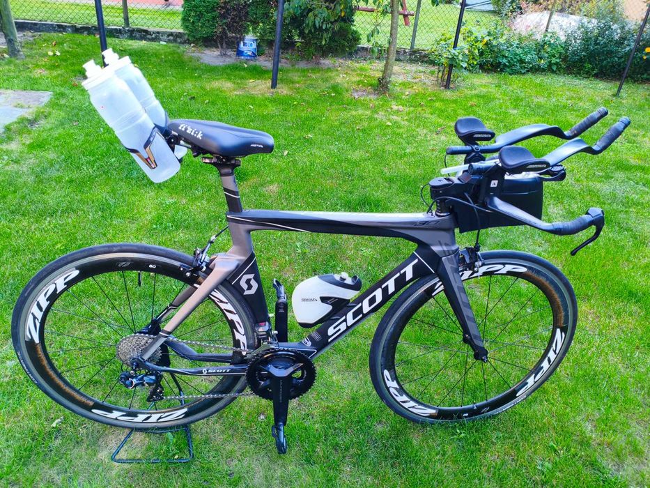 Rower karbonowy Scott Plasma 30 rozmiar 54/M Di2 triathlon TT
