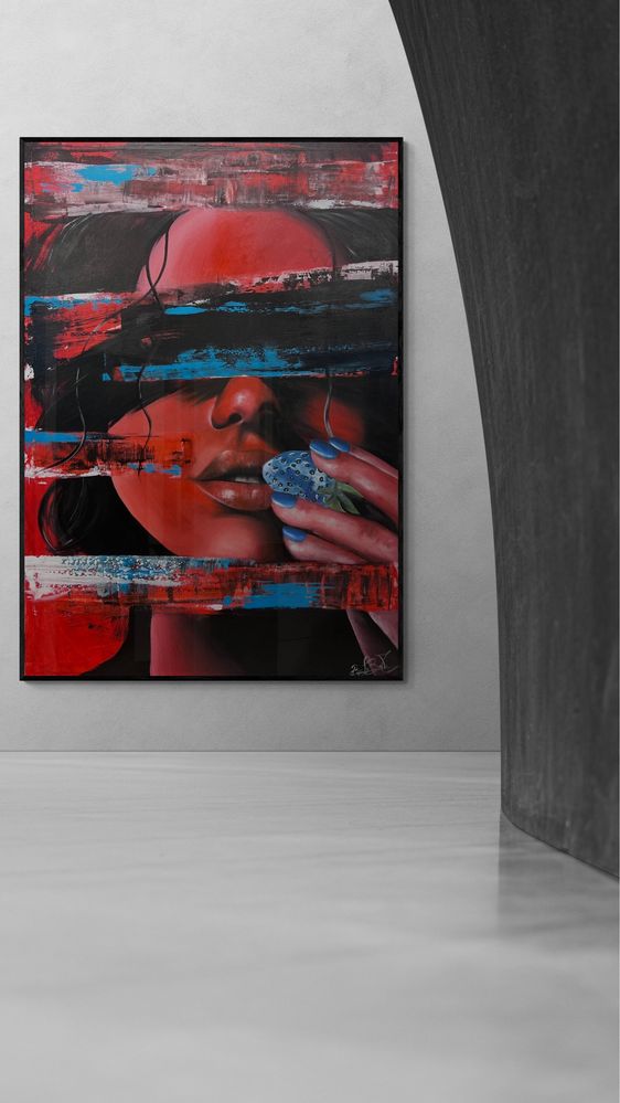 Pintura original artista Paulo Brito