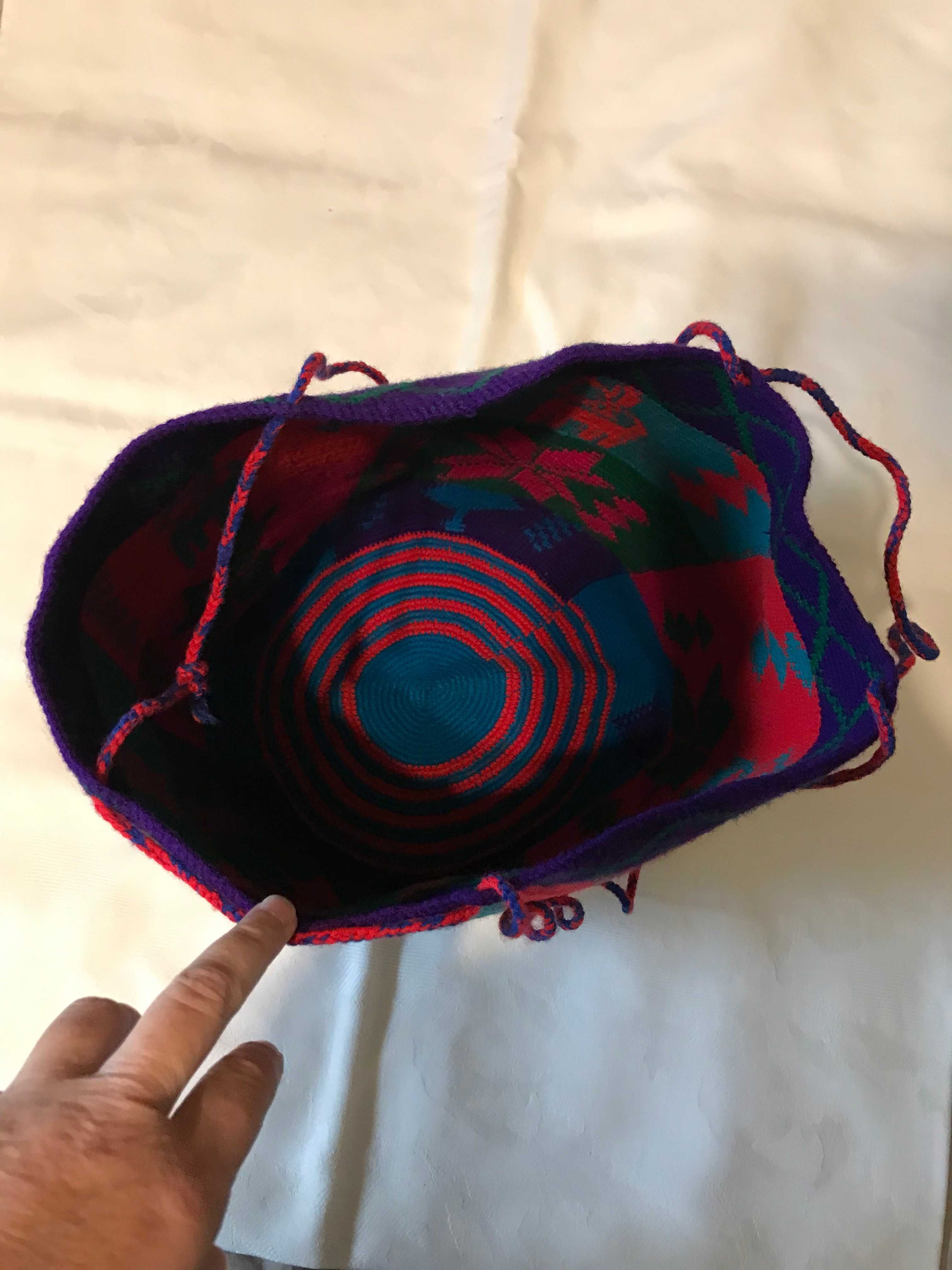 Колумбийская мочила, сумка этно, бохо
