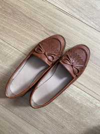 Mokasyny loafersy buty damskie old money