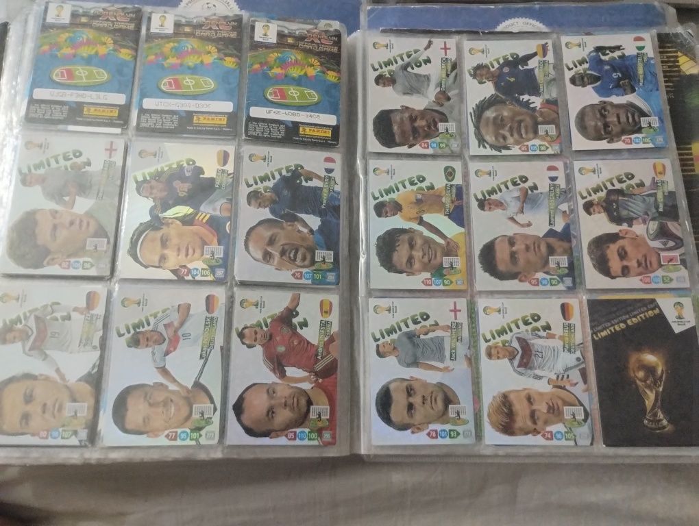 Panini fifa world cup 2014 brasil 15 limited edition kart