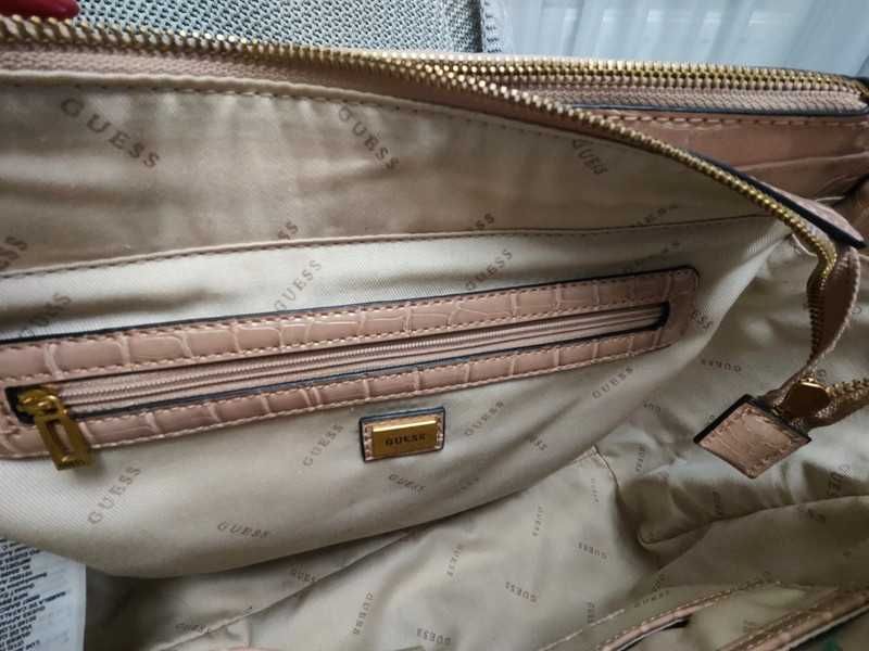 Guess Raffie Croc beż