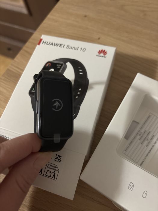 Smartband HUAWEI BAND 10 Czarny Nowy Opaska Fitness