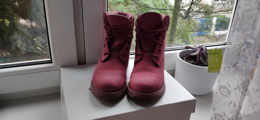 Trapery Timberland różowe