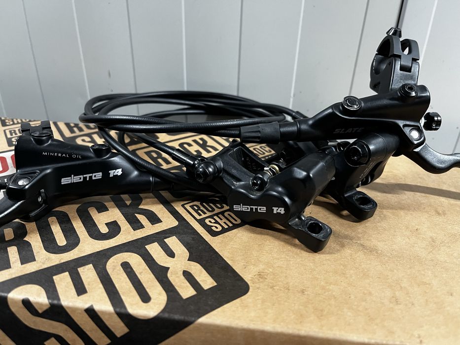 Hamulce TRP Slate T4 EVO komplet 4 tłoki