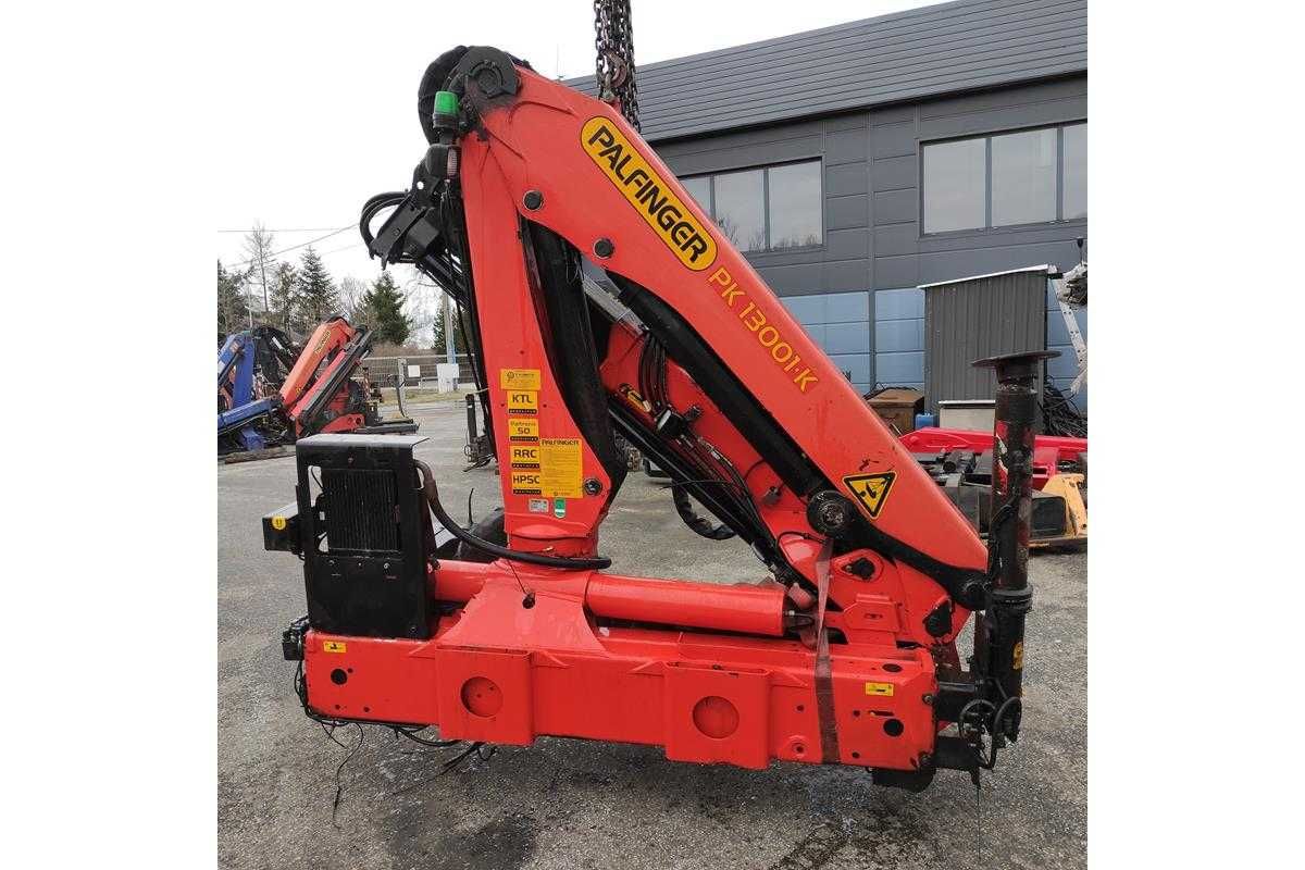 hds manipulator palfinger pk13001 radio hiab fassi terex