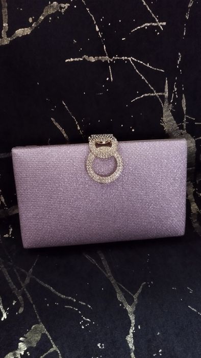 Torebki kopertowki nowe złota srebrna haberrozowe