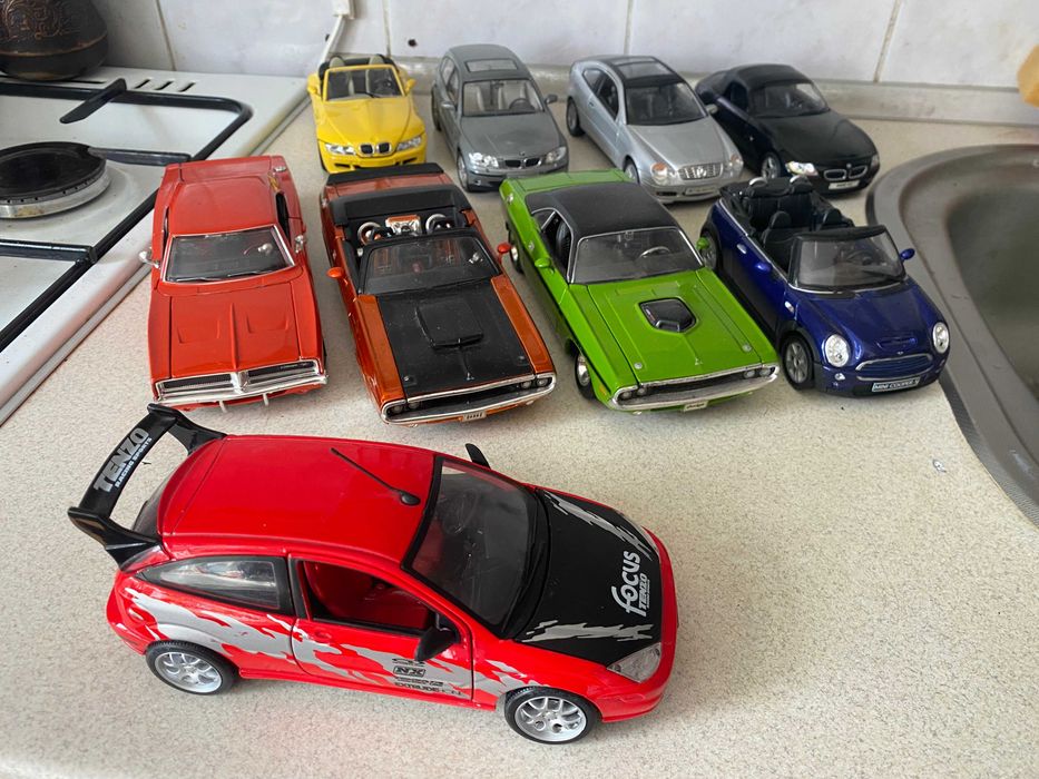 Модели авто 1:24