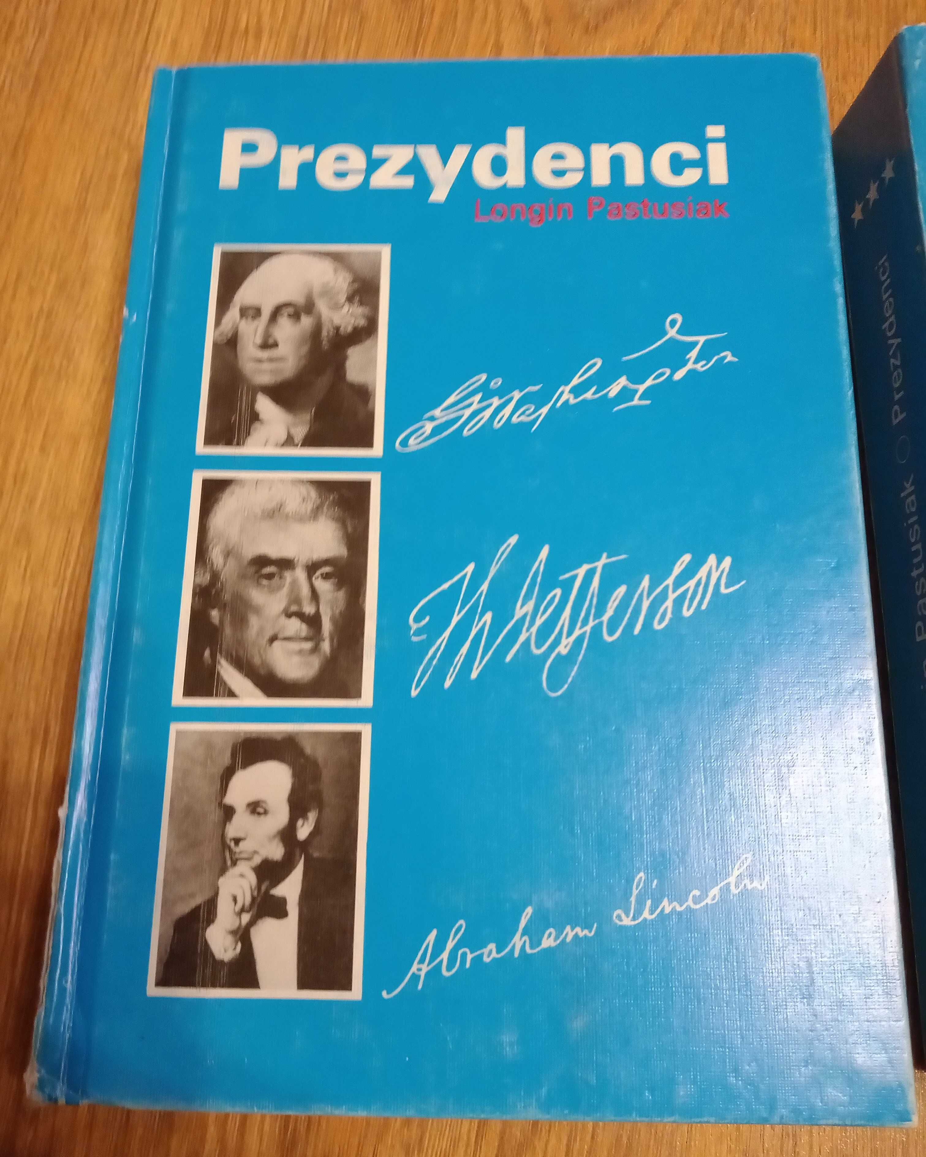 Zestaw 3 książek  Prezydenci  L. Pastusiak