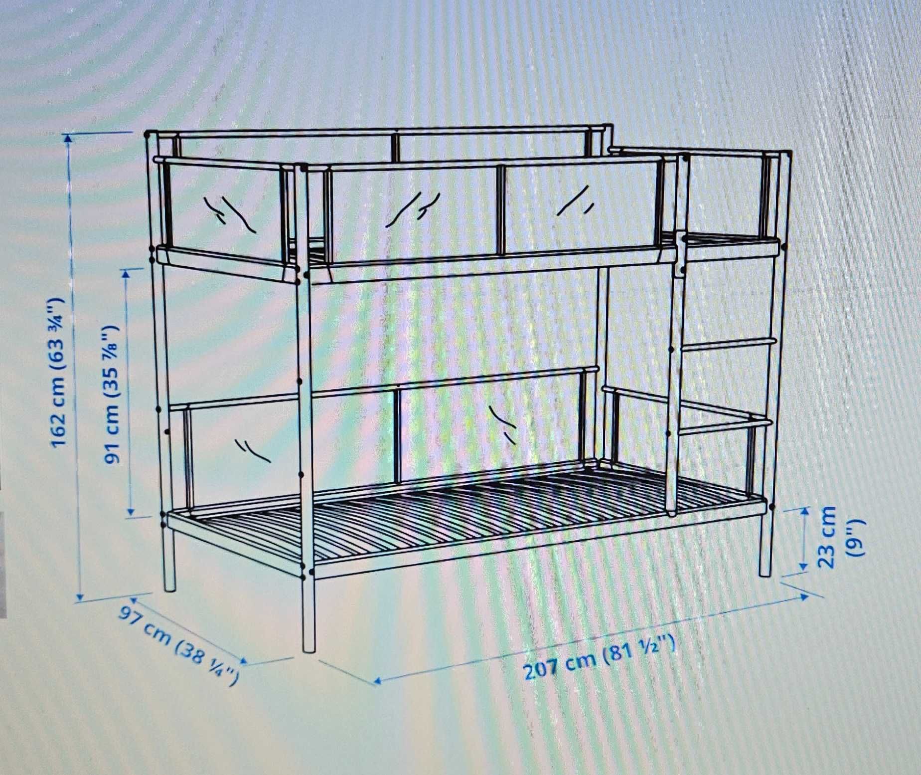 Cama Beliche Criança + Armario + Bau