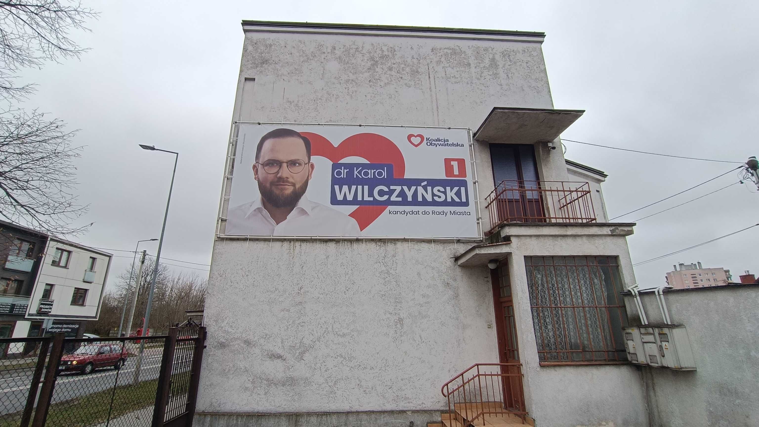 Wynajmę miejsce na reklamę 15 m2, baner. Dobra lokalizacja.