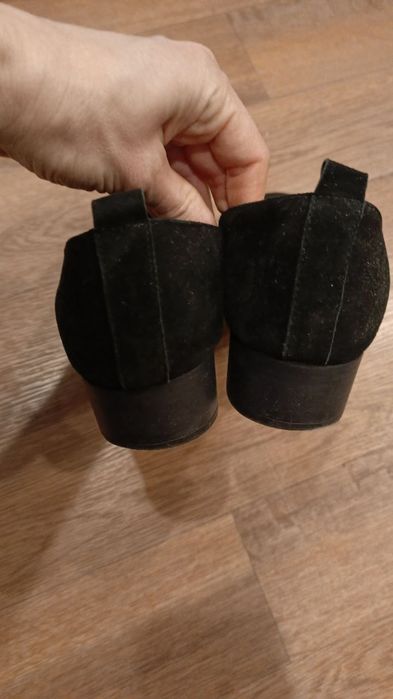 Туфли лодочки замшевые 37 р.