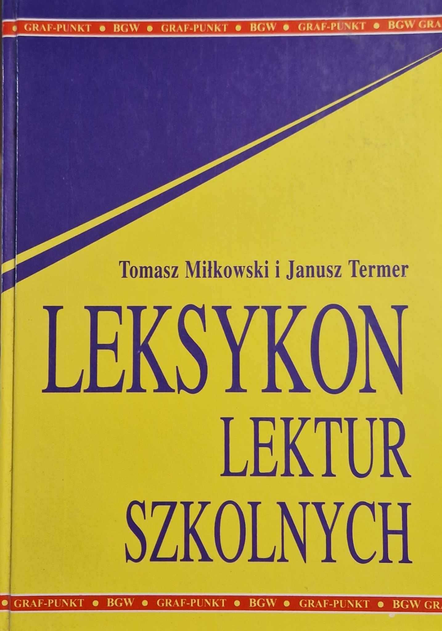 Leksykon lektur szkolnych, praca zbiorowa