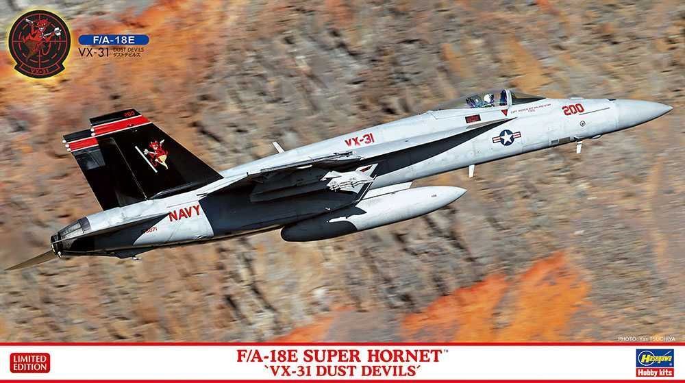 Hasegawa 02424 F/A-18E Super Hornet 'VX-31 Dust Devils' 1/72