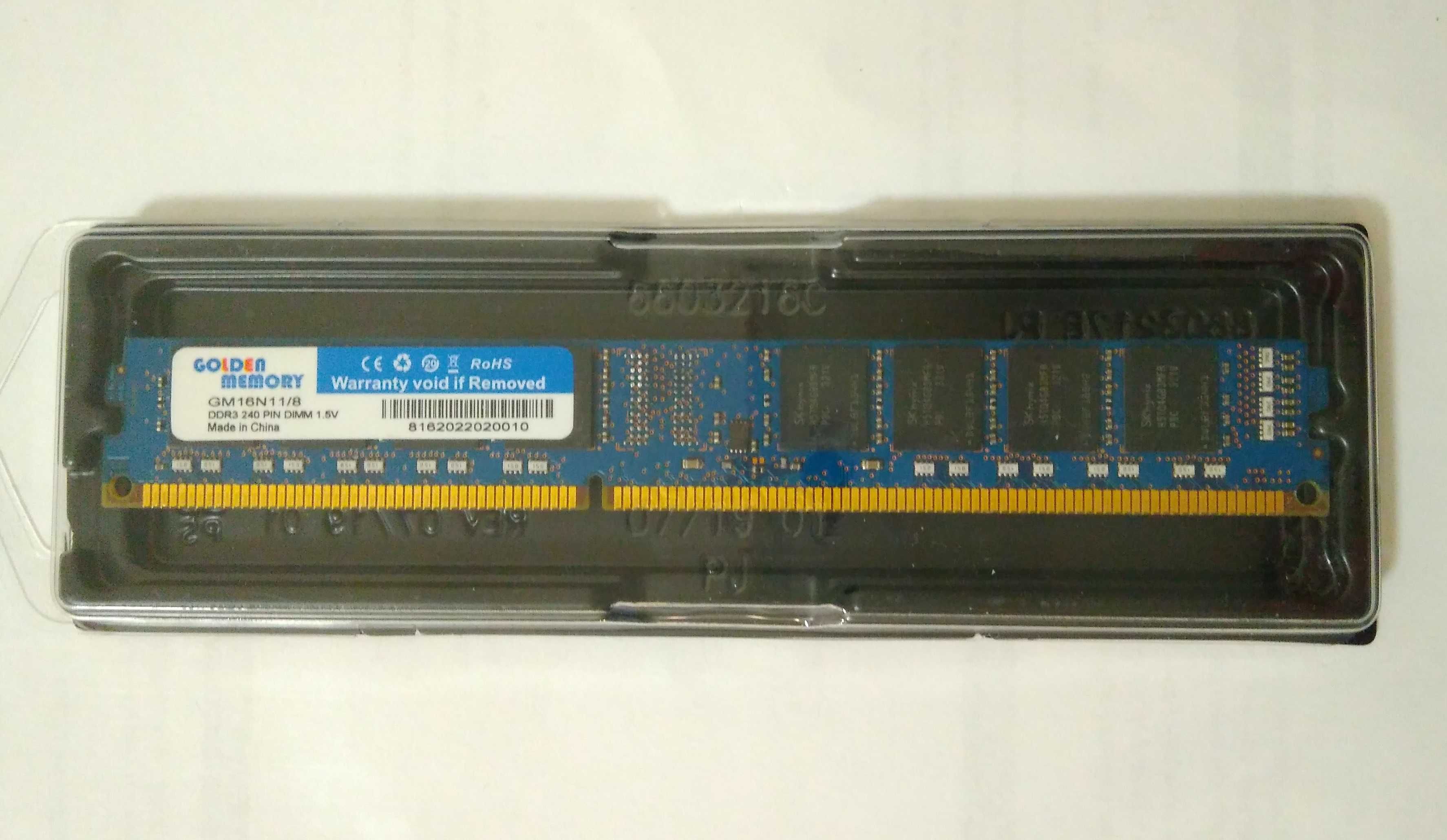 Память Golden Memory 8Gb DDR3-1600 GM16N11/8 (chip:Hynix)