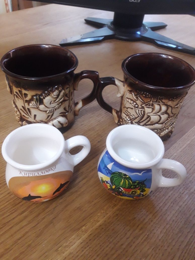 Чашка сувенирная кружка керамика азовское море