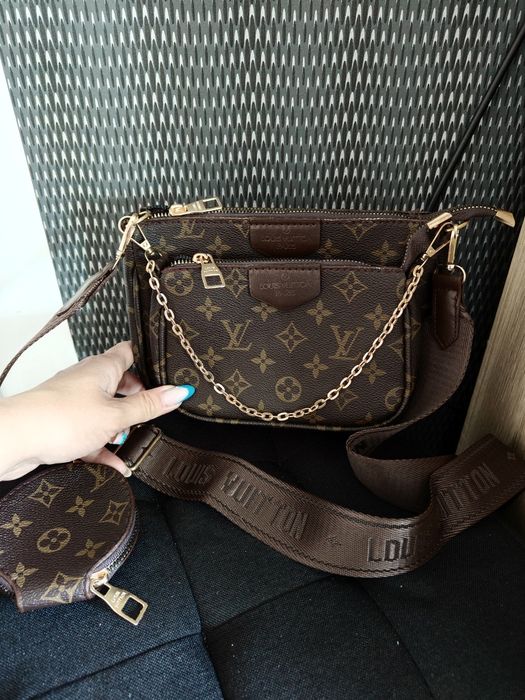 Torebka damska listonoszka Louis Vuitton 3 w 1