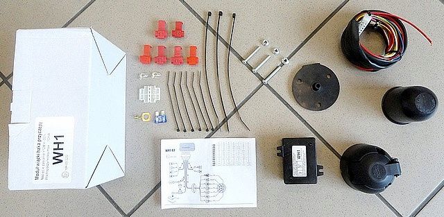 Nowa Wiązka 7pin Z Modułem Haka Holowniczego Opel Vectra C 2002do2008