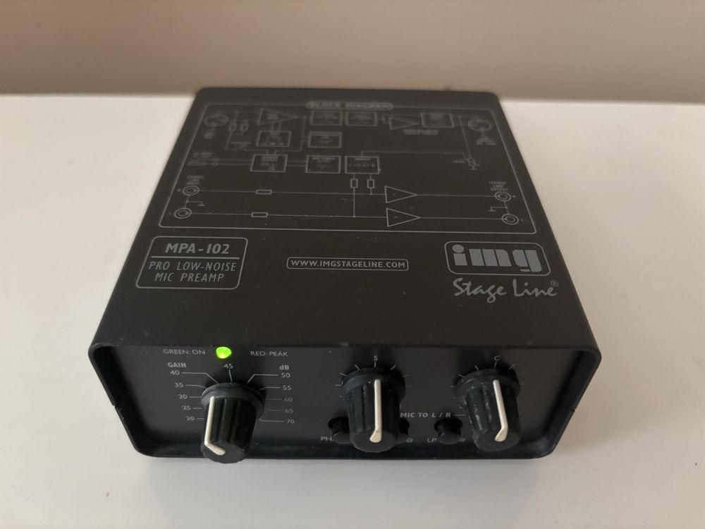 Img stage line MPA-102 przedwzmacniacz