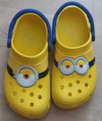 Dziecięce chodaki Crocs us C13 eu 30-31 Fun Lab Minions