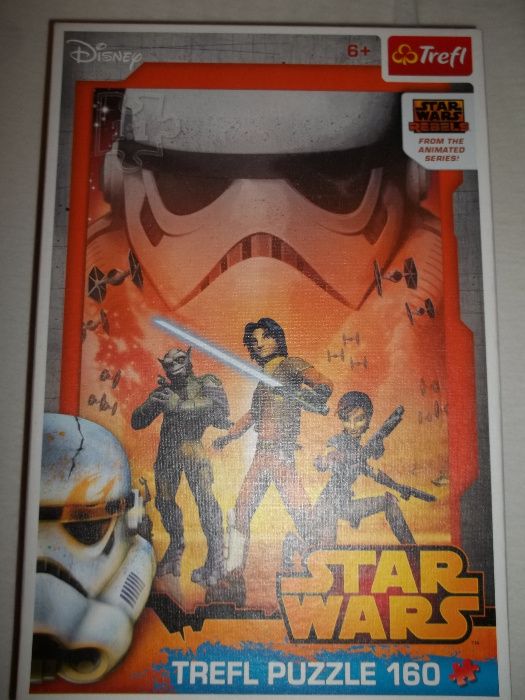 STAR WARS Gwiezdne Wojny puzzle 160 elementów Trefl Disney