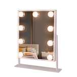 Lustro do makijażu z oświetleniem LED, 30 cm x 25 cm