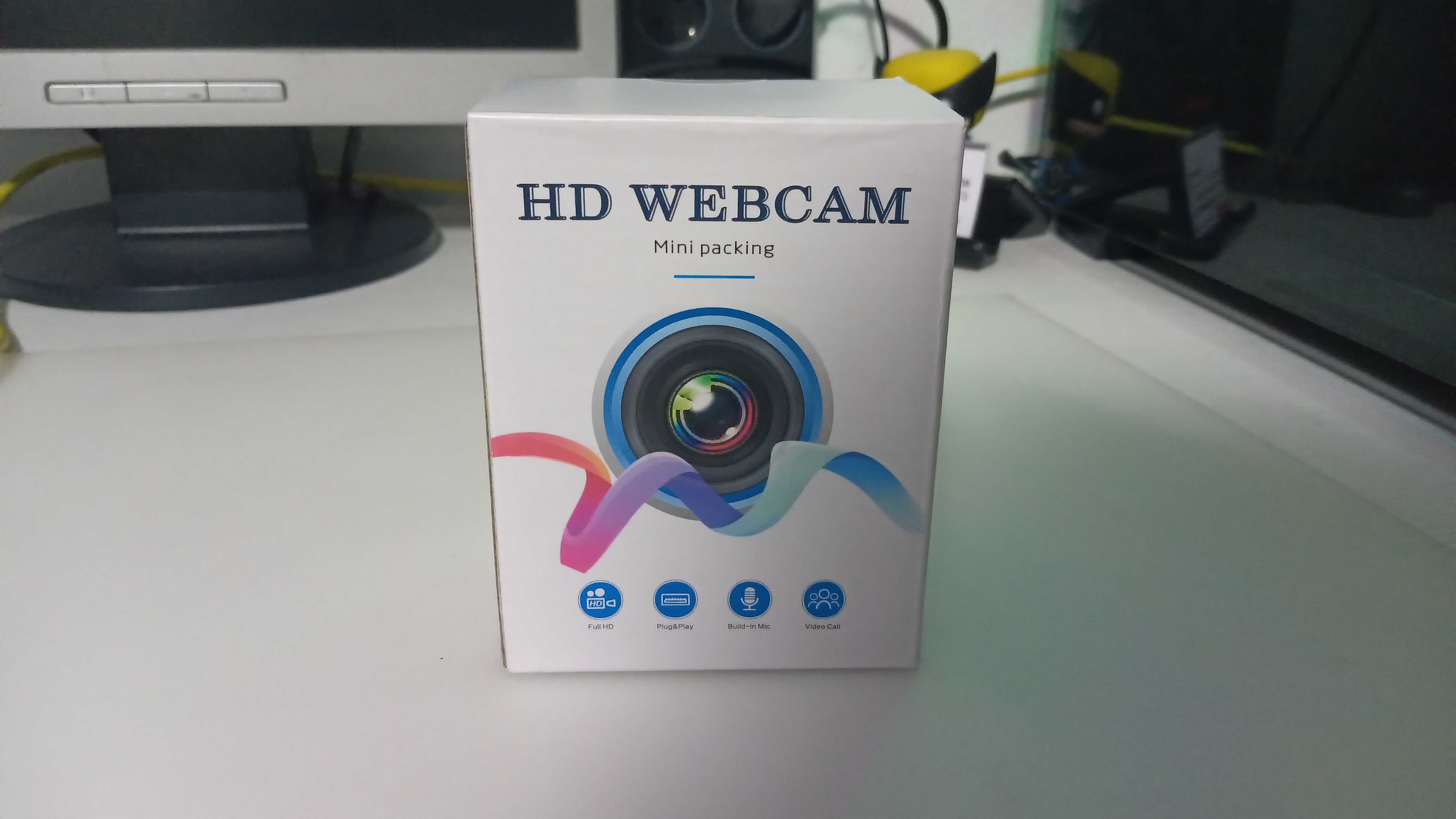 WebCam 1080P FULL HD Plug and Play para todos os sistemas NOVA eSELADA