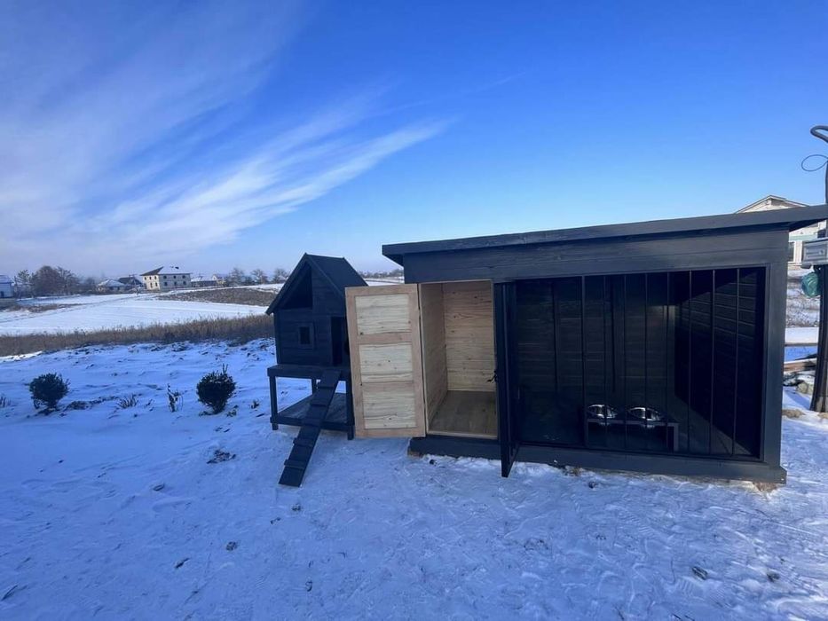 Виготовляємо вольєри будки для собак по індивідуальним замовленням.