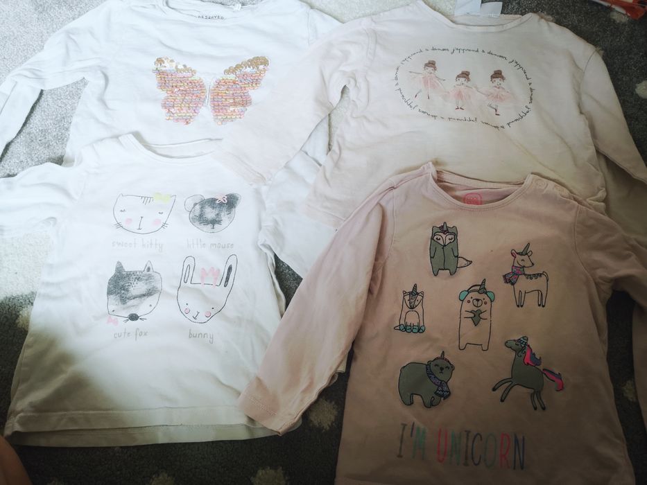 Paczka ubranek 92cm dla dziewczynki Zara Reserved H&M Palomino smyk