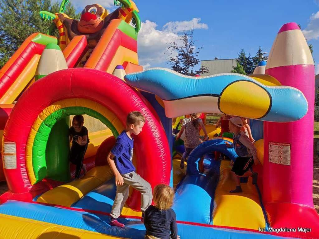Byk rodeo , żyroskop , dmuchańce , zamki dmuchane, zjeżdżalnie