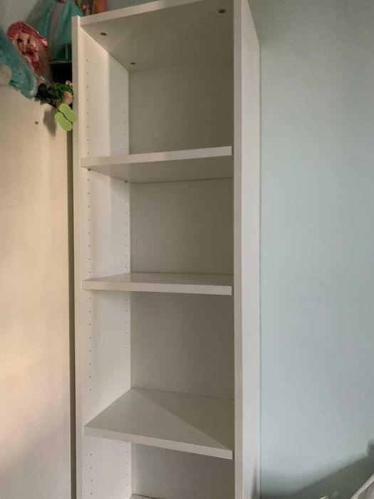 IKEA BILLY Regał, biały, 40x28x202 cm