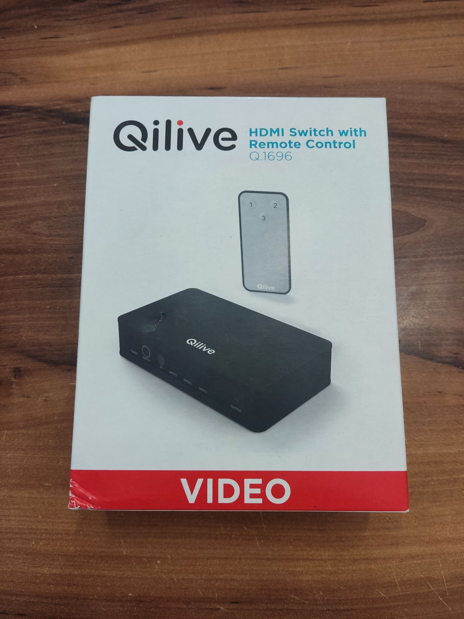 HDMI switch with remote Control q.1696