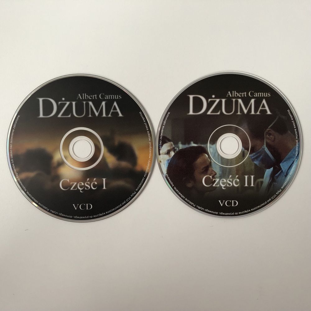 Dżuma film płyty VCD