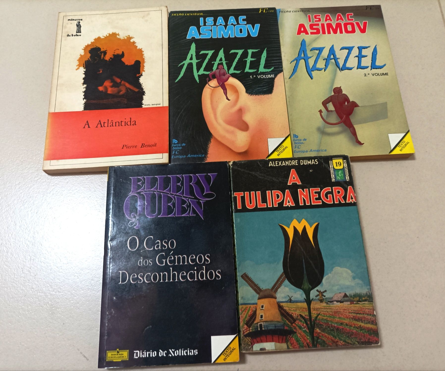 Lote de Livros de Bolso (antigos) de escritores internacionais