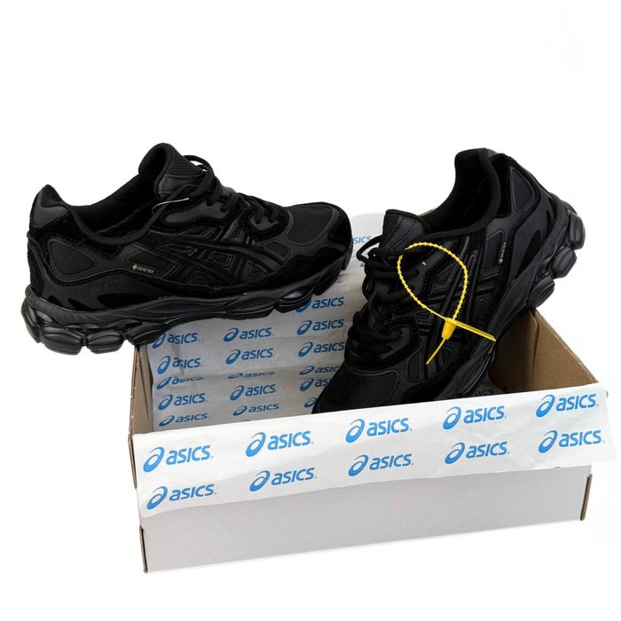 Кросівки Asics Gel NYC black на гортексі/асікс гель нук
