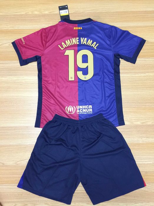 NOWOŚĆ!_Barcelona_Komplet_24/25_Home_#19_Lamine_Yamal_R.28
