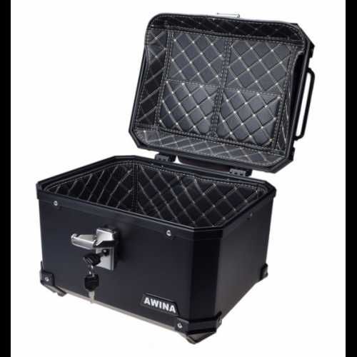 AWINA Kufer motocyklowy z oparciem 45L