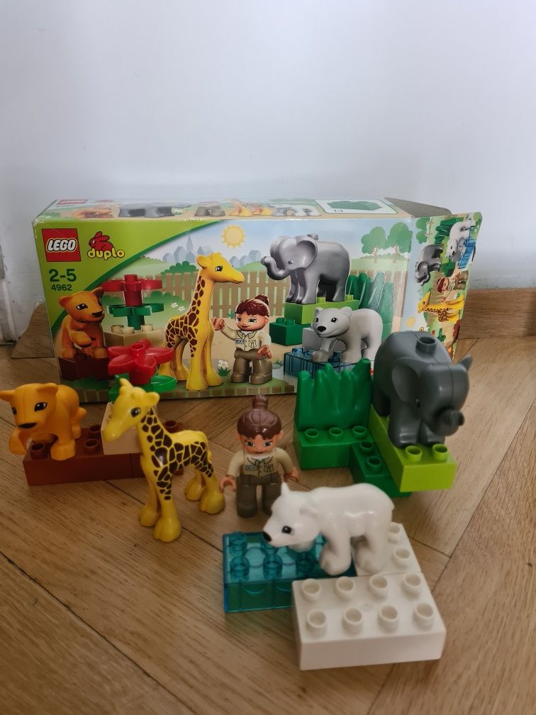 Klocki lego duplo małe zoo 4962